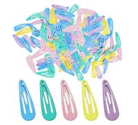 50 Pieces Of Cute Hairpins, Children'S Hairpins, Colorful Hairpins, Metal Hairpins, Hair Style Accessories, Mini Snap Button Hairpins
