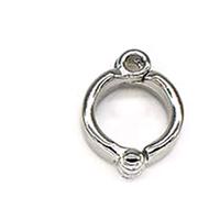 50 Pieces Parrot Leg Rings Metal Active Opening Foot For Small Large Birds Alloy Clips For Flying Outside Chicken Leg Bands Small