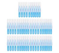 50 Pieces Portable Eyebrow Brushes With Caps Compact Eyebrow Grooming For Brow Lamination And Eyelash Extensions Professional Makeup Brushes