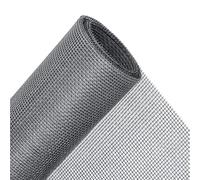 50 Pieces Rectangular Pot Bottom Hole Mesh Pad 20x30cm Fiberglass Anti-Leakage Soil Breathable Grid for Flower Planters Gardening White Gray Black(Gray)