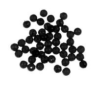 50 Pieces Round Soft Rubber Beads Carp Fishing Beans Rig Accessory Tackle Very Practical And Popular Easy Operation