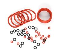 50 Pieces Silicone Seals Coffee Machine Gaskets Replacement Gaskets Silicone Seals Suitable For Coffee Brewer
