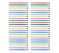 50 Pieces Small Nylon Hair Art Brush Watercolour Painting Tools for Detailed Artwork and Craft Tools Nylon Hair Painting Brush Paint Artist Paint