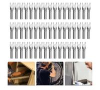50 Pieces U10 Hex Shank Screwdriver Bits Magnetic 28mm Length 4mm Diameter for Use with Power Tools and Electric Screwdrivers