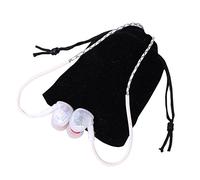 50 Pieces Velvet Drawstring Pouch Bag Wedding Party Favor Gift Bag 10x12 cm Black
