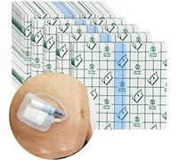 50 Pieces Waterproof Dialysis Port Shower Cover Shields PD Catheter Shower Protector Peritoneal Dialysis Accessories Peg Feeding Tube Supplies Chest Central Line (8 x 8 Inch)