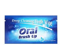 50 Pieces Wipes Dental Clean Teeth Wipe Cloth Tooth Cleansing Tool for Oral Deep Cleaning