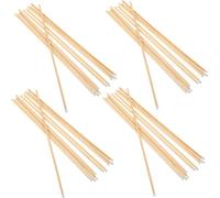 50 Pieces Wooden Stick for Chinese Shadows Wooden Puppet Rod Chinese Puppet Sticks of Shadows Round