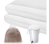 50 Piese Cold Brew Coffee Filters with Drawstring, 20" X 20" Commercial Cold Brew Bags for Commercial Model Cold Brew Coffee Makers and 5 Gallon Commercial Systems, Brew Up To 5 LBS Coffee