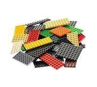 50 Plates Plate Random Mixed Colours Building Plate Base Plate Lego K1