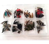 50 plus Fishing Flies WET Selection FLY Selection TROUT more than 50 Flies in BOX PACK#9
