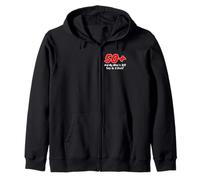 50 Plus My Mind Is Tarp As A Shack Over Fifty Birthday Zip Hoodie