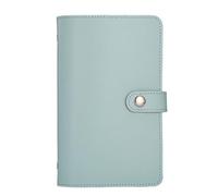 50 Pocket Currency Album 7x4.5In Leather Money Holder Banknotes Collecting Holder Paper Money Storage Book for Collector Financial Organizers
