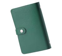 50 Pockets Leather Money Holder 7x5Inch Paper Money Collection Book Currency Holder Album for Banknote Ticket Collection Household Budgeting
