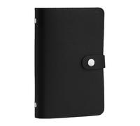 50 Pockets Leather Money Holder 7x5Inch Paper Money Collection Book Currency Holder Album for Banknote Ticket Collection Household Budgeting