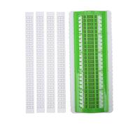 50 Positions Floss Organizer, Cross Stitch Thread Organizer with 4 Replaceable Papers, ABS Plastic Embroidery Holder for Better Sorting and Arranging, Portable Floss Storage Kit fo (Green)
