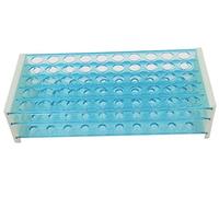 50 Positions Plastic Test Tube Stand Bracket Rack, 16mm Detachable centrifuge tube rack