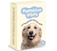 50 Positive Affirmation Cards for Stress & Anxiety Relief with Proven Self Care Techniques for Dog Lovers | Inspirational Dog Mom Gifts for Women for Birthday, Christmas, Cheer Up, Motivation