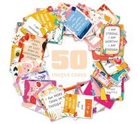50 Positive Affirmation Cards with Encouragement Quotes Employee Appreciation Cards Motivational Cards for Women Unique Inspirational Cards Gratitude Cards for Employees, Students, Coworkers, Boss