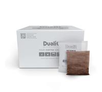50 Premium Intense Coffee Bags by Dualit - Compostable Coffee Bag with Recyclable Sachet For Easy, Mess Free Coffee On The Go - Individually Wrapped