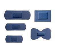 Steroplast Healthcare - Hypo-allergenic Blue Detectable Washproof Plasters - 100 Assorted