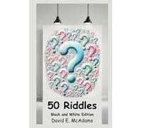 50 Riddles: I speak in twists, I hide in rhyme, I challenge thoughts with puzzle time. BW Edition (Dave's Riddles)