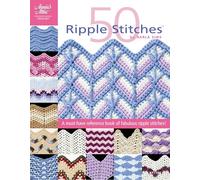 50 Ripple Stitches: A must-have reference book of fabulous ripple stitches (Annie's Attic: Crochet)