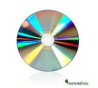 100 Mediarange Shiny Silver Thermal Blank DVD-R DVD 16x 4.7GB Shrinkwrap MR422