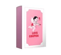 50 Romantic Love Coupons for Husband, Wife, Boyfriend, Girlfriend - Couples Coupon Book Perfect for Anniversaries, Birthdays, Valentine’s Day & More! Best Couple Intimacy Game with Naughty Fun Dares