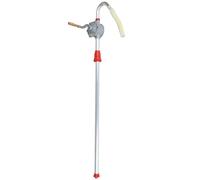 50" Rotary Hand Drum Barrel Syphon Self Priming Pump Diesel Transfer Fuel Oil VOGREX Red One Size