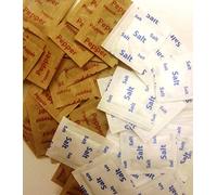 50 Salt + 50 Pepper - Individual Salt & Pepper Sachets