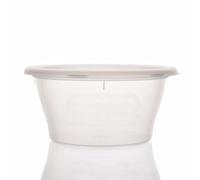 50 Satco Plastic Food Takeaway Microwave Heavy Duty Cups with Lids 2oz 4oz 8oz 12oz 16oz (12)