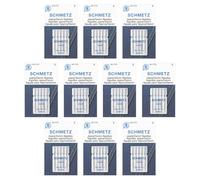 50 Schmetz Denim Sewing Machine Needles - Size 100/16 - Box of 10 Cards