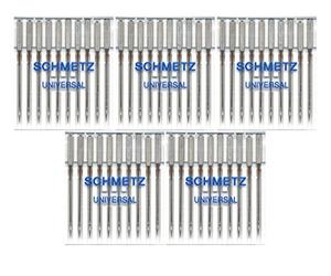 50 Schmetz Universal Sewing Machine Needles 130/705H 15x1H Size 65/9, Sewing Accessories