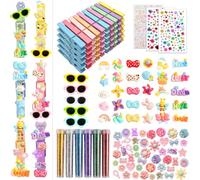 50 set Cheer Pins Spirit Clips, CNYMANY Wooden Cheer Clothespins for Backpacks Decorations Includes Mini DIY Resin Duck Glasses Colored Beads Bows for Team Gifts - Macaron Colors