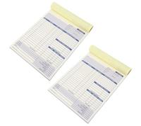 50 Sets Carbonless Invoice Book 2-Pads 2-Parts Paper Duplicate Form