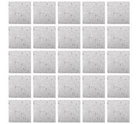 50 Sheets 25x25cm Greaseproof Food Wrapping Paper for Burgers | Retro Printed Craft Paper, Decorative Presentation, Suitable for Chicken Rolls, Sandwiches, Frying and Party Food Display