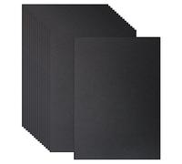 50 Sheets A4 Black Card & Paper 250gsm, Thick Cardstock Heavy Card Paper