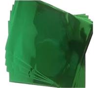 50 Sheets A4 Hot Stamping Foil Paper for Laser Printers - 21x29cm Heat-Activated Transfer Invitations, Certifica(Green)