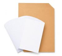 50 Sheets A4 Light Heat Transfer Paper Kit with 5pcs Release Paper for Inkjet Printer, Iron-On T-Shirt Transfers for Light Colored Cotton Fabrics