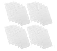 50 Sheets A6 Weekly Planner Refills 6 Hole 6 Ring Paper Inserts