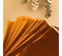 50 Sheets Bronze Toner Reactive Foil，Foil Paper for Toner Foiling Foil by Laser Printer and Laminator, for Scrapbooking Paper Crafts 7.9x11.4inch