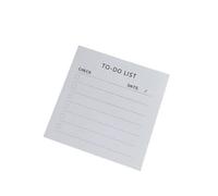 50 Sheets Cartoon Brief Strokes Cute Cat Memo Pad Simple Style Message Paper Student to Do List Notes School Stationery(C)