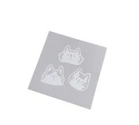 50 Sheets Cartoon Brief Strokes Cute Cat Memo Pad Simple Style Message Paper Student to Do List Notes School Stationery(A)