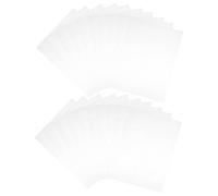 50 Sheets Chinese Xuan Paper for Brush Writing Practice, 50 White