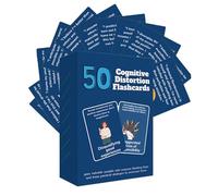, 50 Sheets Counseling Cards, Portable Tool with Clear Structure, Paper Cards with Smooth , Learning and Accessories with Practical Style, for Emotion Regulation Relationship