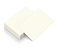 50 Sheets Cream Cardstock 8.5 x 11 Ivory Paper, Goefun Off White Card Stock Printer Paper for Cards Making, Office Printing, Wedding