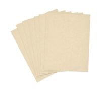 50 Sheets Cream Parchment Cardstock 8.5 x 11, Goefun Off White Parchment Paper, 65lb Cover (180 gsm) Ivory Blank Certificate Paper Cardstock for Invitations, Crafts, Menus, DIY Cards