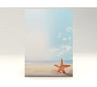 50 Sheets DIN A4, 90g/qm Writing Paper Starfish Summer Holiday Beach