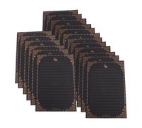 50 Sheets Letter Writing Paper Lined Black Retro for Stationery